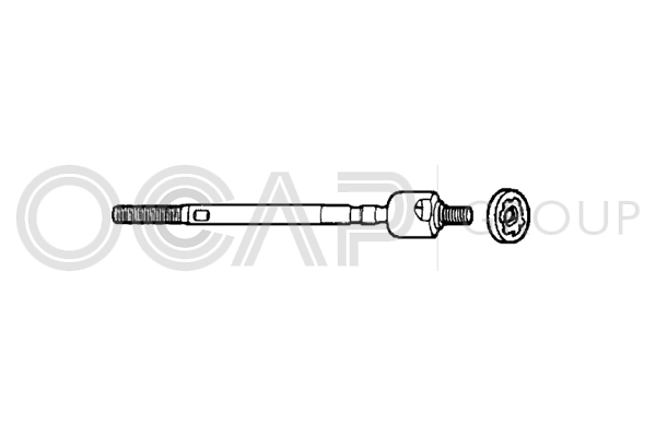 Articulación axial, barra de acoplamiento Renault SAFRANE I · Renault SAFRANE II
