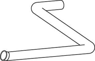Tubo de escape DINEX 15114