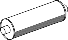 Silenciador central/posterior DINEX 15303