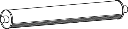 Silenciador central/posterior DINEX 15305