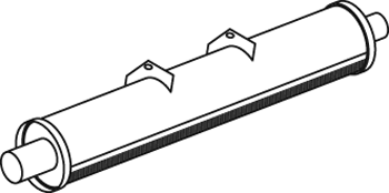 Silenciador central/posterior DINEX 15313