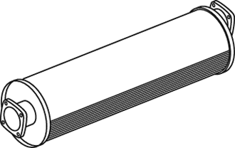 Silenciador central/posterior DINEX 16304