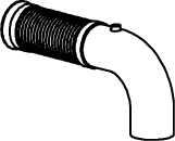Tubo de escape DINEX 18190