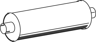 Silenciador central/posterior DINEX 18309