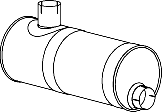 Silenciador central/posterior DINEX 18337