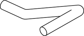 Tubo de escape DINEX 18612