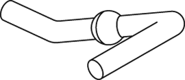 Tubo de escape DINEX 18632