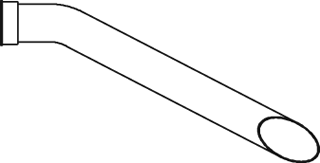 Tubo de escape DINEX 18634