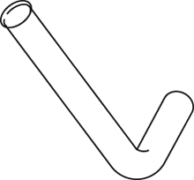 Tubo de escape DINEX 19115