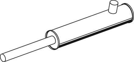 Silenciador central/posterior DINEX 19309