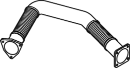 Tubo de escape DINEX 21132
