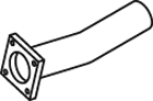 Tubo de escape DINEX 21151
