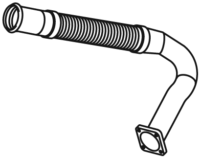 Tubo de escape DINEX 21188