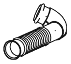 Tubo de escape DINEX 21239