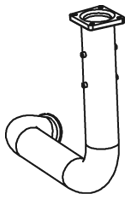 Tubo de escape DINEX 21240