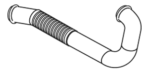 Tubo de escape DINEX 21242