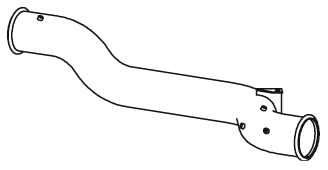 Tubo de escape DINEX 21511