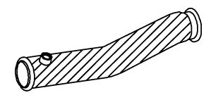 Tubo de escape DINEX 21512