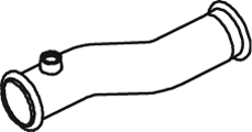 Tubo de escape DINEX 21516