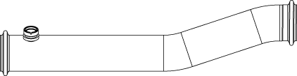 Tubo de escape DINEX 21520