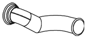 Tubo de escape DINEX 21526