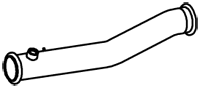 Tubo de escape DINEX 21535
