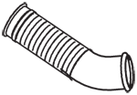 Tubo de escape DINEX 21550