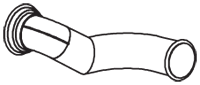 Tubo de escape DINEX 21551