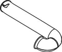 Tubo de escape DINEX 21633