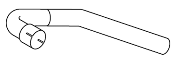 Tubo de escape DINEX 21662