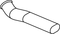 Tubo de escape DINEX 21716