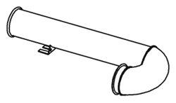 Tubo de escape DINEX 21725