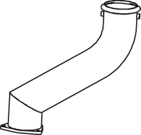 Tubo de escape DINEX 21772