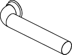 Tubo de escape DINEX 21785