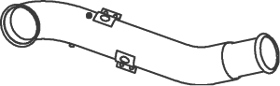 Tubo de escape DINEX 22171
