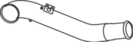 Tubo de escape DINEX 22172