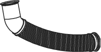 Tubo de escape DINEX 22185