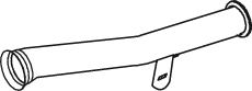 Tubo de escape DINEX 22194