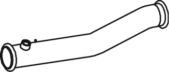 Tubo de escape DINEX 22270