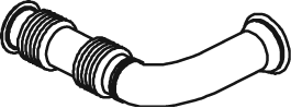 Tubo de escape DINEX 22278