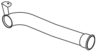 Tubo de escape DINEX 22287