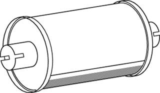 Silenciador central/posterior DINEX 22302