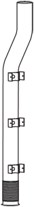 Tubo de escape DINEX 22630