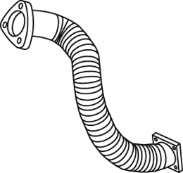 Tubo de escape DINEX 23104