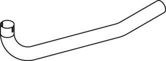 Tubo de escape DINEX 24160