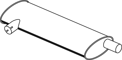 Silenciador central/posterior DINEX 24319