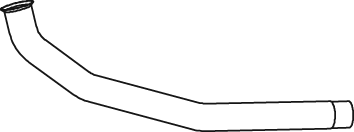 Tubo de escape DINEX 28108