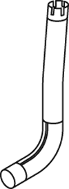 Tubo de escape DINEX 28119