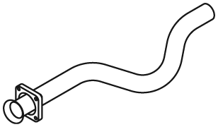 Tubo de escape DINEX 28242