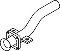 Tubo de escape DINEX 28249